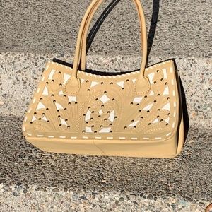 Leather Western style purse